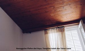 Plafon dari Kayu