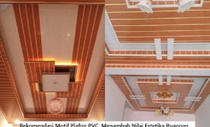 Motif Plafon PVC
