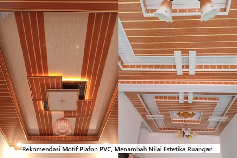 Motif Plafon PVC