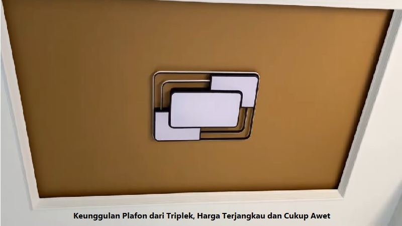 Plafon dari Triplek