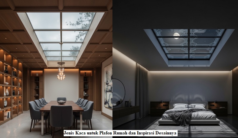 Kaca untuk Plafon Rumah